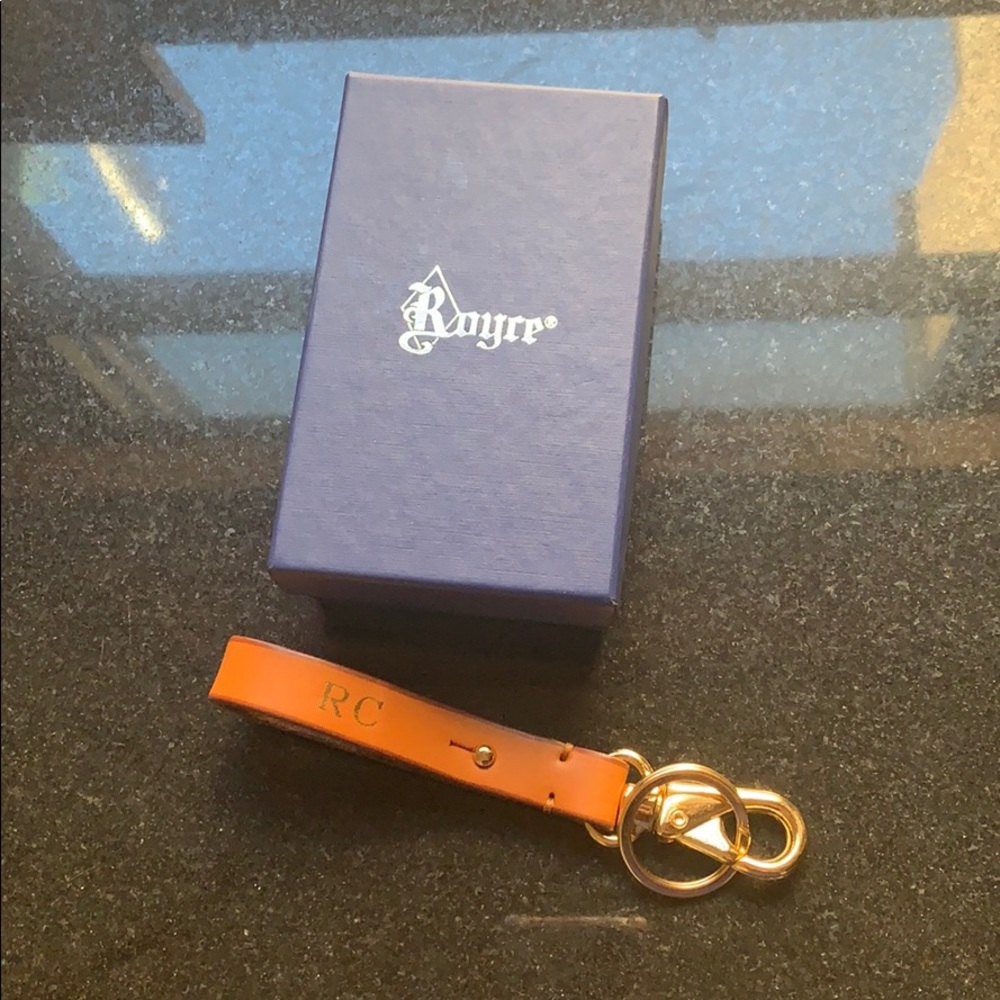 Royce Leather key Chain New